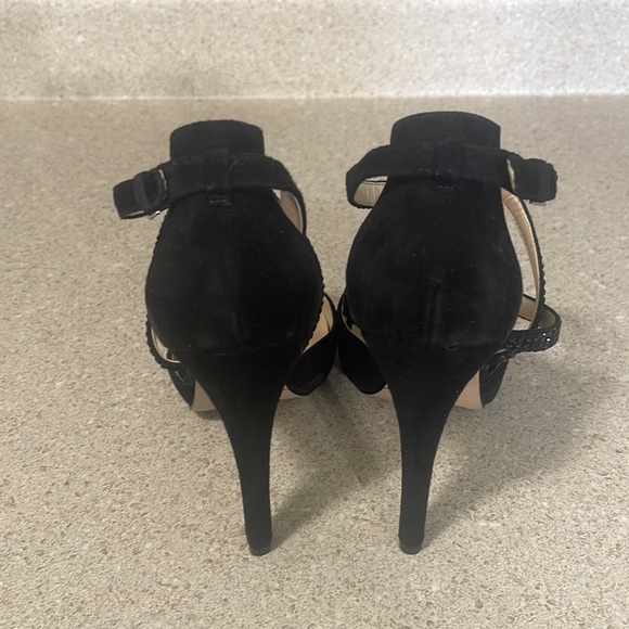 Nine West Strappy peep toe heels size 8 NWOT - Picture 4 of 5
